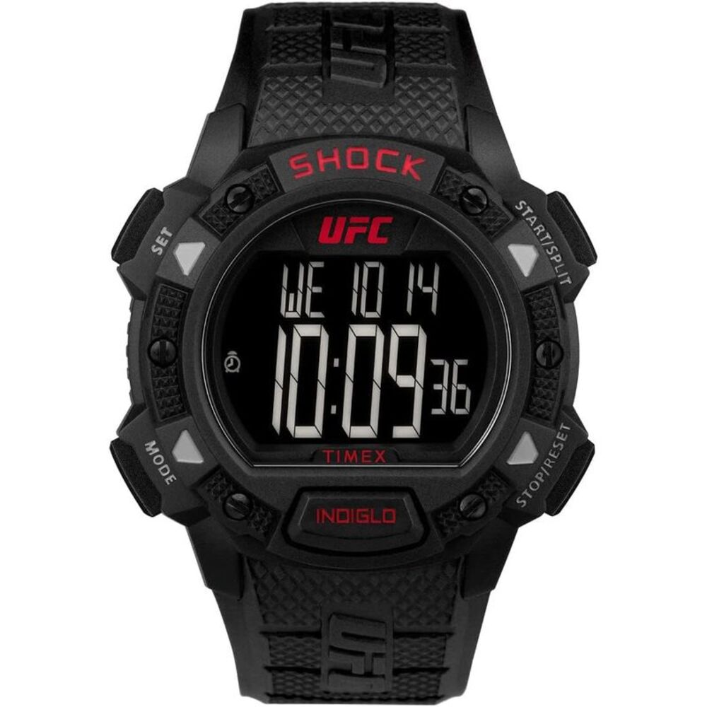 TIMEX UFC Core Shock Digital 45mm Resin Mens Watch